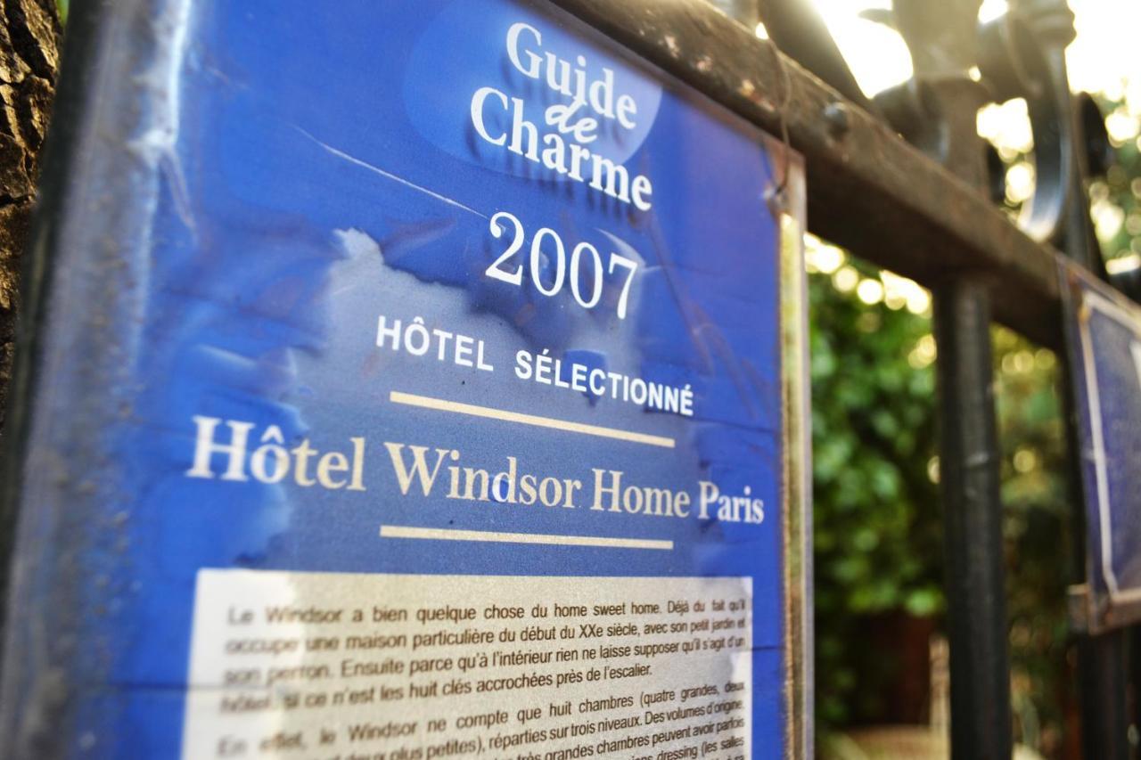 Hotel Windsor Home Paříž Exteriér fotografie